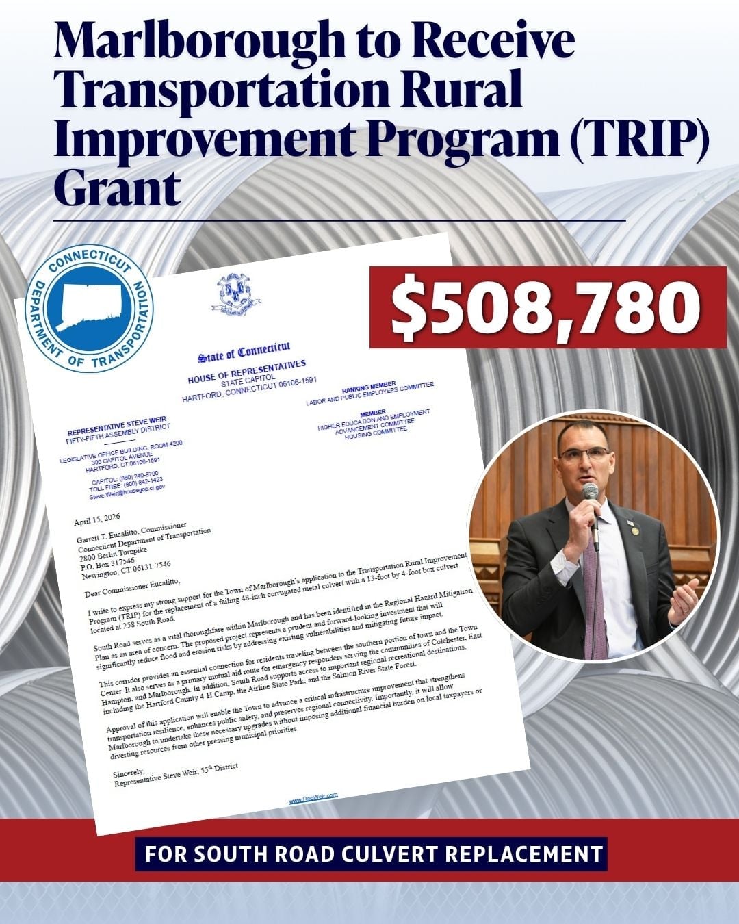 Marlborough to Receive TRIP Grant